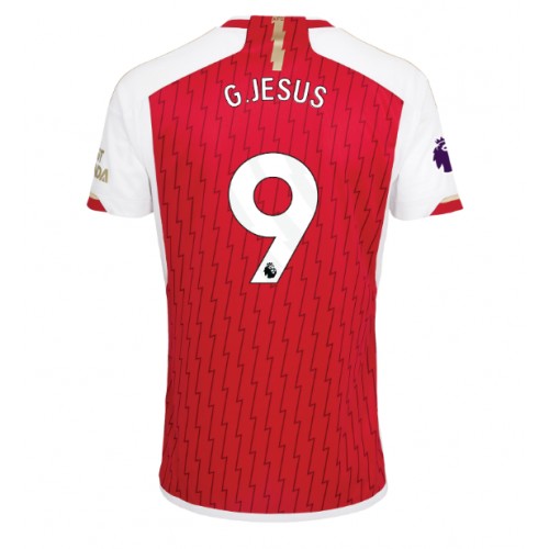 Dres Arsenal Gabriel Jesus #9 Domaci 2023-24 Kratak Rukav